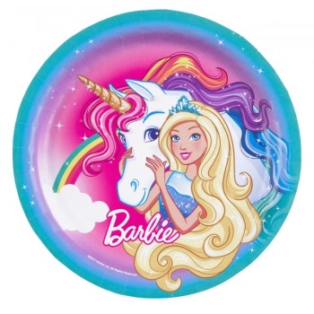 P/8 PLATO 23CM BARBIE DREAMTOP