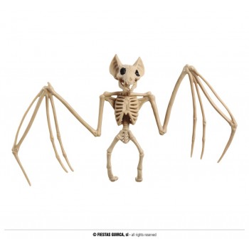 ESQUELETO MURCIELAGO 30X16CM