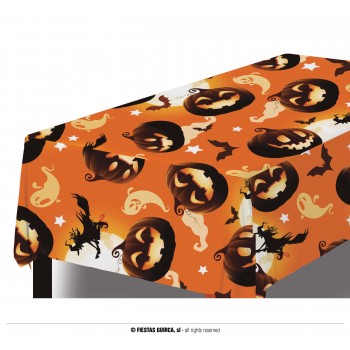 MANTEL CALABAZAS 137X274CM