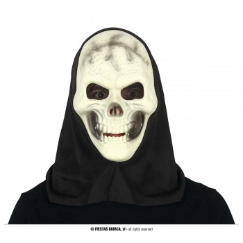 MASCARA CALAVERA C/CAPUCHA
