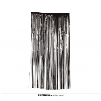 CORTINA NEGRA 100X120CM PLAT.