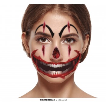 TATUAJE CARA PAYASO