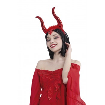 DIADEMA MALVADA ROJA