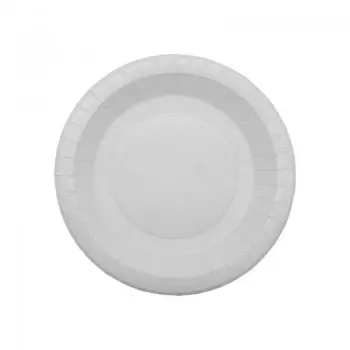 P/50 PLATO 23CM BLANCO 210GR