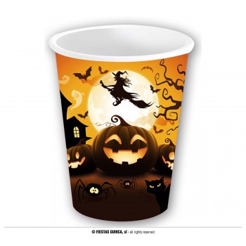 B/6 VASO CALABAZA 240ML