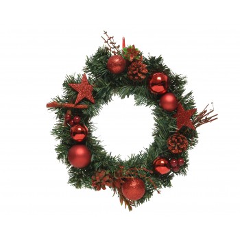 CORONA ADORNOS NAVIDAD