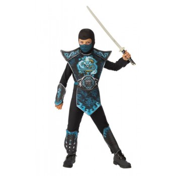 DISF.INF.NINJA DRAGON AZUL 3-4