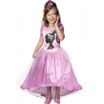 Disf.Barbie Princesa 3-4Años
