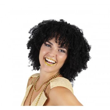 PELUCA NEGRA RIZOS