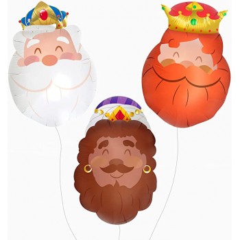 SET 3 GLOBOS REYES MAGOS