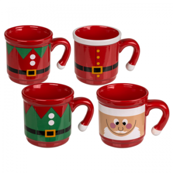 TAZA NAVIDAD 8,5CM SURT.