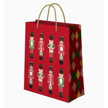 BOLSA REGALO XMAS 18X10X24CM
