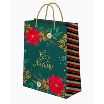 BOLSA REGALO XMAS 30X10X42CM