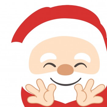 P/12 SERV.FORMA PAPA NOEL HOLA