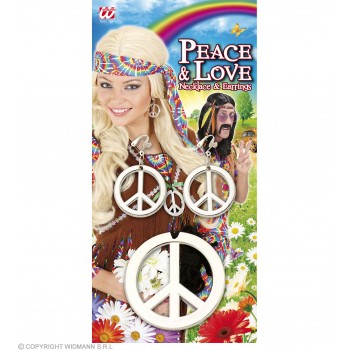SET COLLAR+PENDIENTES HIPPIES