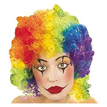 PELUCA AFRO MULTICOLOR