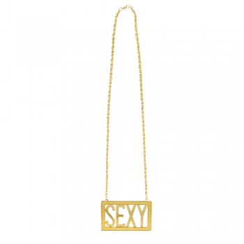 COLLAR DORADO "SEXY"