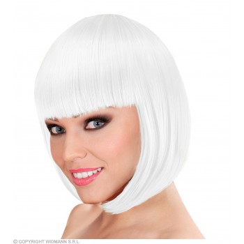 PELUCA LOU LOU BLANCA FLECO