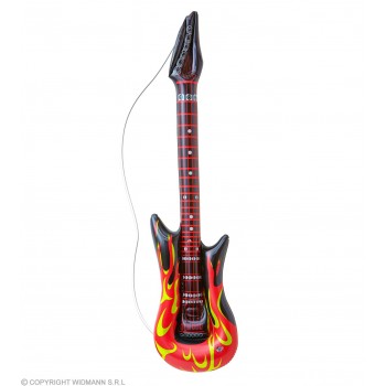GUITARRA ROCK HINCHABLE LLAMAS