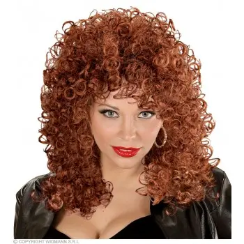 PELUCA CASTAÑA RIZADA ELEONORE