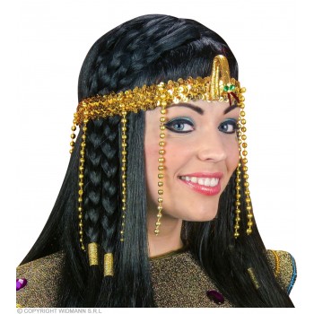 TIARA EGIPCIA C/PERLAS