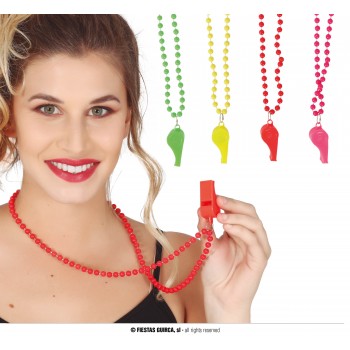 P/4 SILBATO C/COLLAR NEON SURT