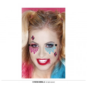 ADHESIVO FACIAL HARLEY QUINN