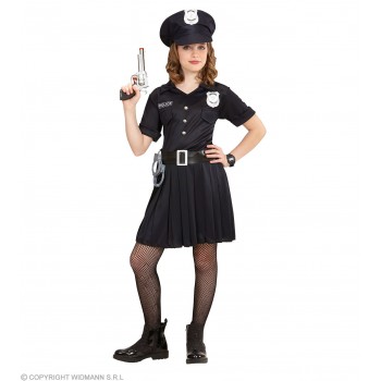 Disf.Inf.Chica Policia 5-7Años