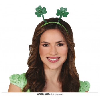 DIADEMA TREBOLES SAN PATRICIO