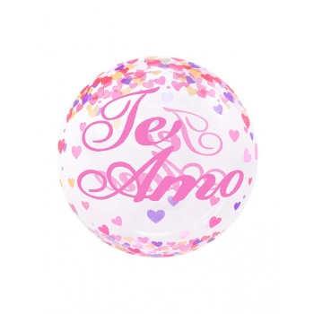 GLOBO BURB.CORAZON TE AMO