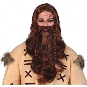 Peluca Y Barba Vikingo