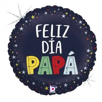 GLOBO 18" FELIZ DIA PAPA ESTRE