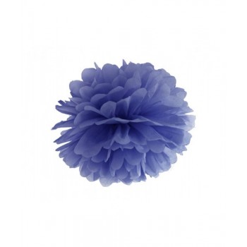 POMPON AZUL 25CM