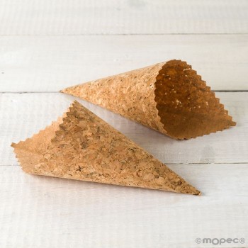 CONO DE CORCHO 19.5X7CM
