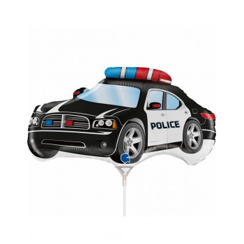 GLOBO PALO COCHE POLICIA