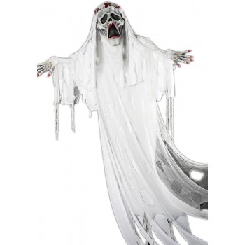 Colg.Fantasma Novia Uñas Rojas