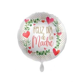 GLOBO 18" FELIZ DIA DE LA MADR