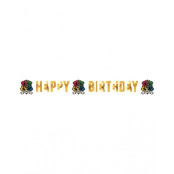 BANDERIN HAPPY BDAY HARRY POTT