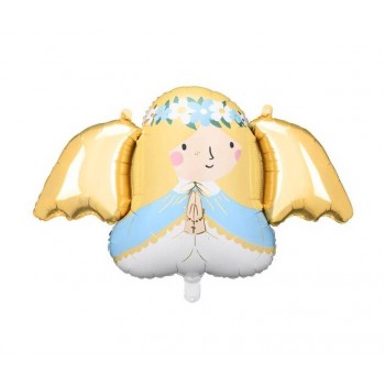 GLOBO ANGEL RUBIA CORONA