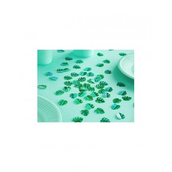 CONFETTI HOJAS VERDES 15GR