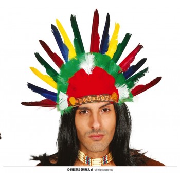 PENACHO PLUMAS INDIO