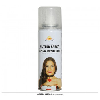 SPRAY PELO GLITTER PLATA