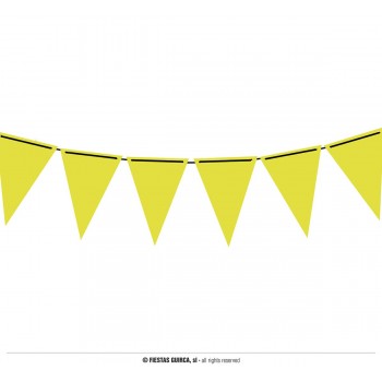 BANDERIN NEON AMARILLO 3MT