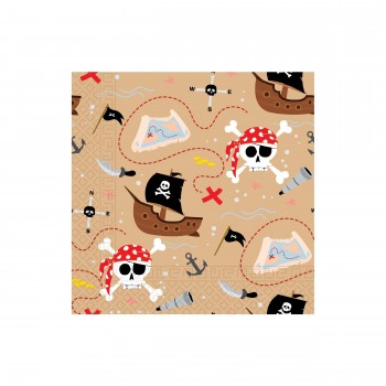 P/20 SERV. PIRATAS 33X33