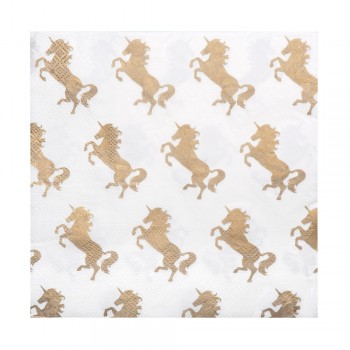 P/20 SERV.UNICORNIO ORO