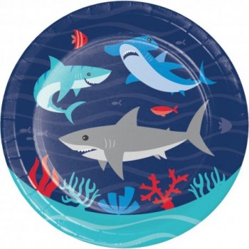 P/8 PLATO 18CM FIESTA TIBURONE