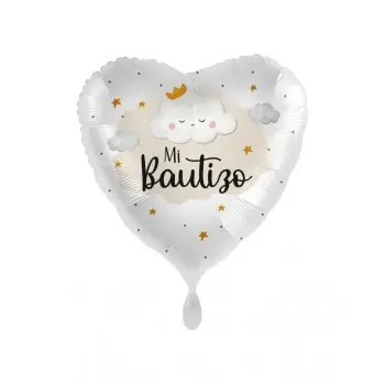 GLOBO CORAZON MI BAUTIZO NUBE