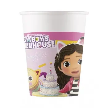 P/8 VASO CASA MUÑECAS DE GABBY