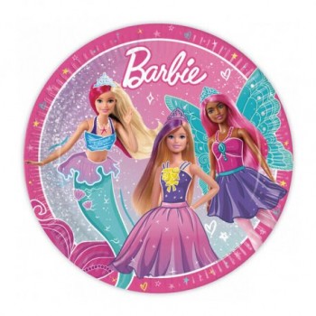 P/8 PLATO BARBIE 23CM