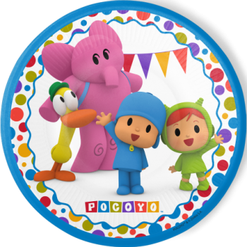 P/8 PLATO 23CM POCOYO